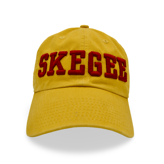 Vintage Old Gold Skegee Hat