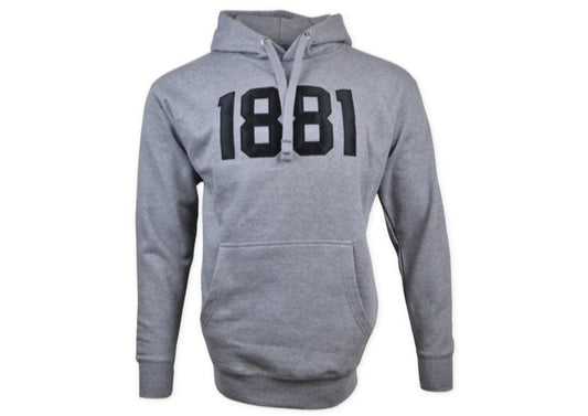 TU1881 5Star Grey & Black Hoodie